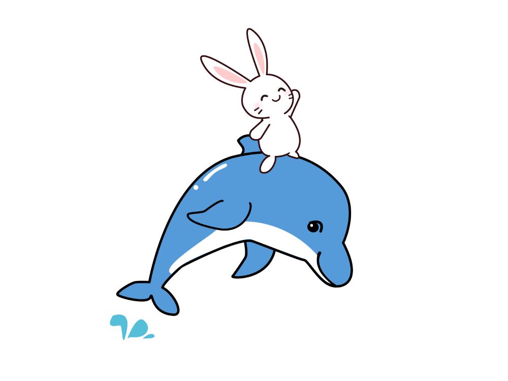 ドルたんとウサギ