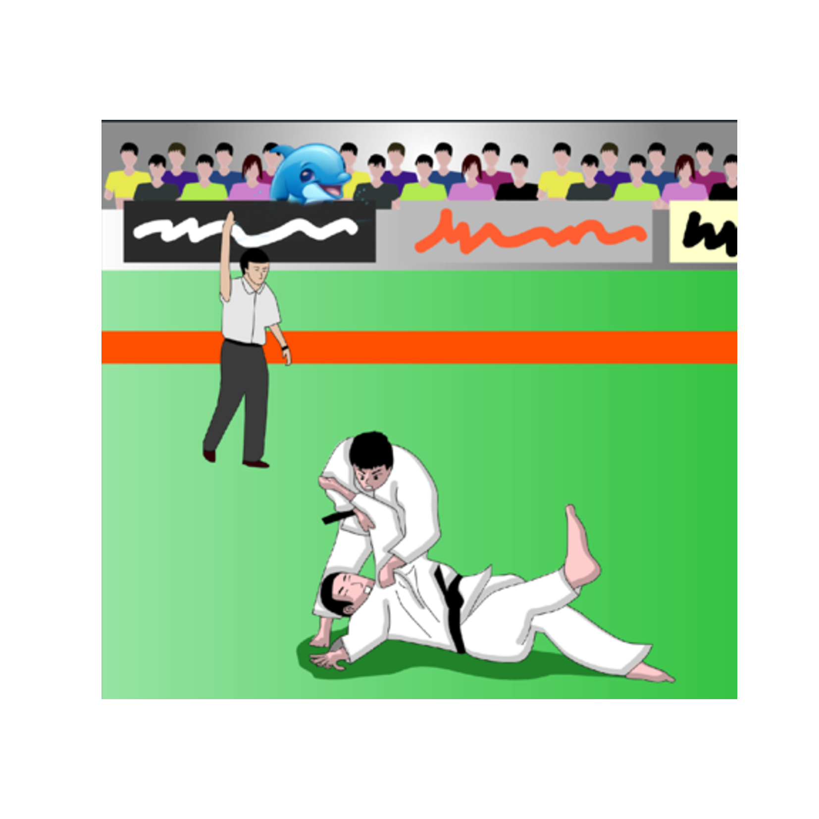 ドルたん受け身